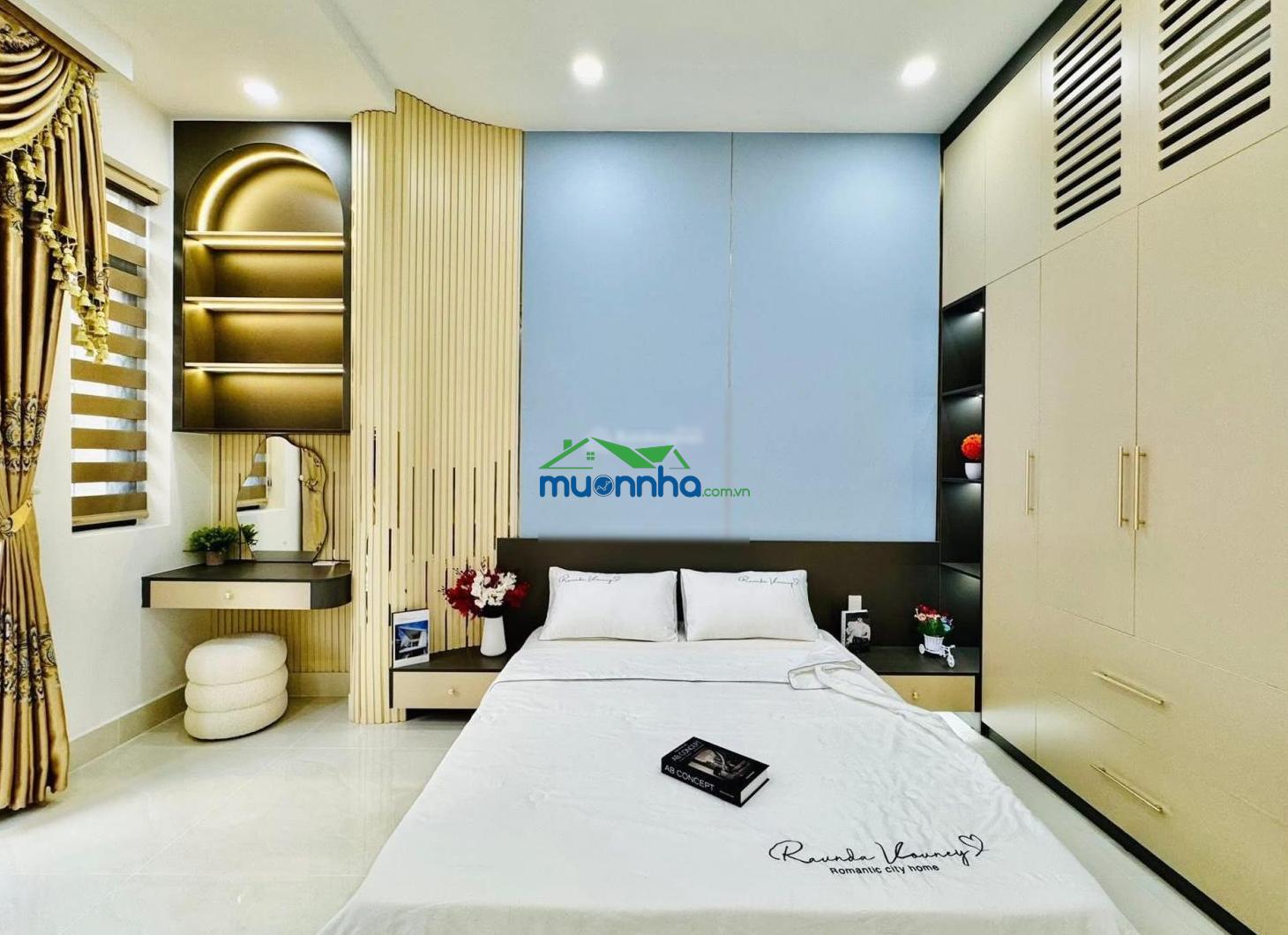 Cô 6 định cư úc bán gấp nhà hẻm oto 6m lê hoàng phái, gò vấp, 68m², 3tỷ550tr, sổ riêng, vuông vức - 4