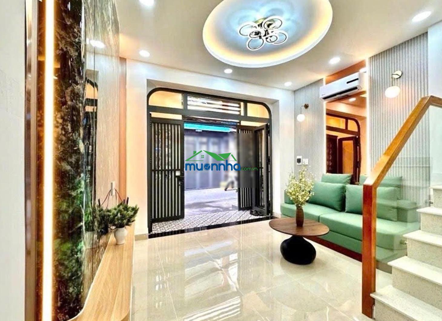 Chỉ nhỉnh 5 tỷ hẻm xe hơi thông ngay ngã tư hàng xanh, bình thạnh. dt 32 m² - 3