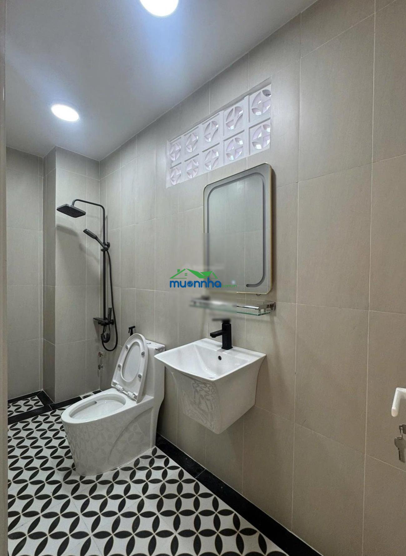 Nhà mới hẻm to ô tô 7 chỗ quay đầu. ngay 3/2 và lãnh binh thăng diện tích 45 mét 4 tầng mới cứng - 3