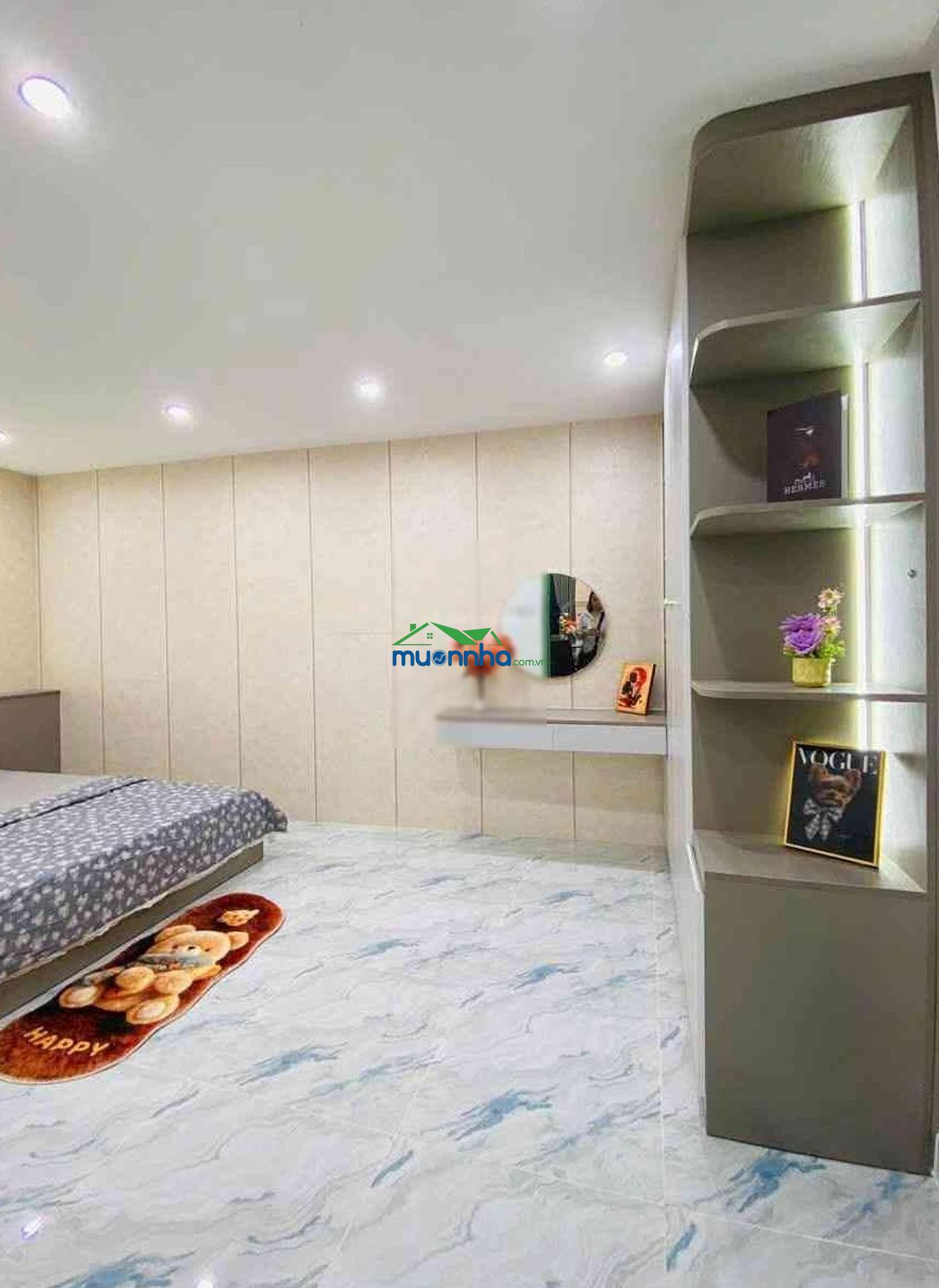 4 tầng - 57m² - phan huy ích - nhỉnh 5 đồng