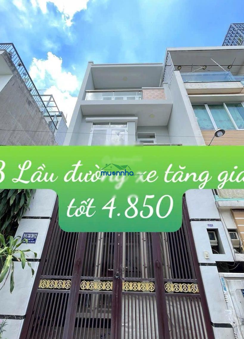 Nhà 1 trệt 2 lầu 125m sàn 3pn hẻm xe hơi chỉ 4,85 tỷ - 3
