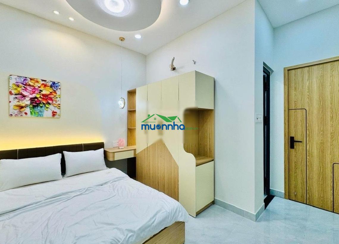( Gần chợ bà chiều ) bán nhà bùi đình túy, xe hơi tới cửa, mới, 4x12, 3 tầng, 3 pn, giá 7,x tỷ
