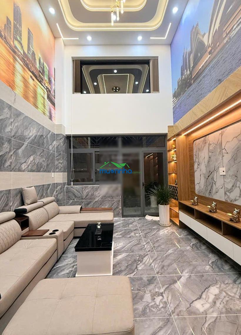 Có thang máy !!! nhà mới xây đường xe tải an dương vương 4,1x 16m nở 4,6m 5 tầng gần lý chiêu hoàng