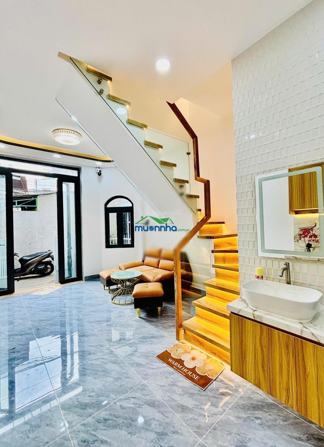 Bán nhà mới 2 tầng tân hòa đông q6 - 28m² - nở hậu - không lộ giới - nhỉnh 3 tỷ