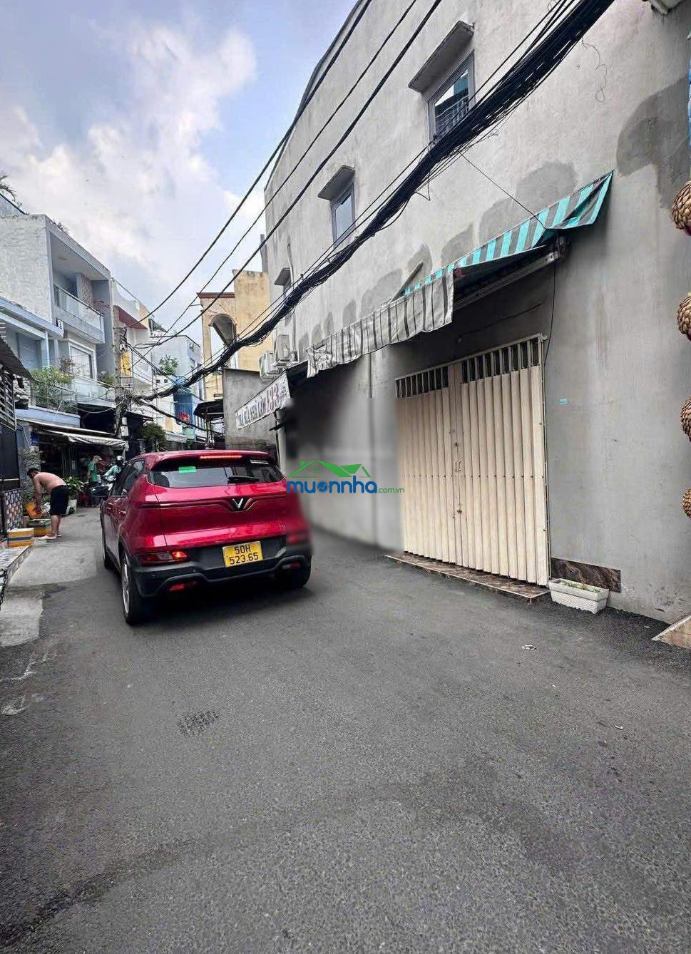 Nhà bán văn thân q6, hẻm xe hơi - 48m, 4 tầng - giá 5,8 tỷ