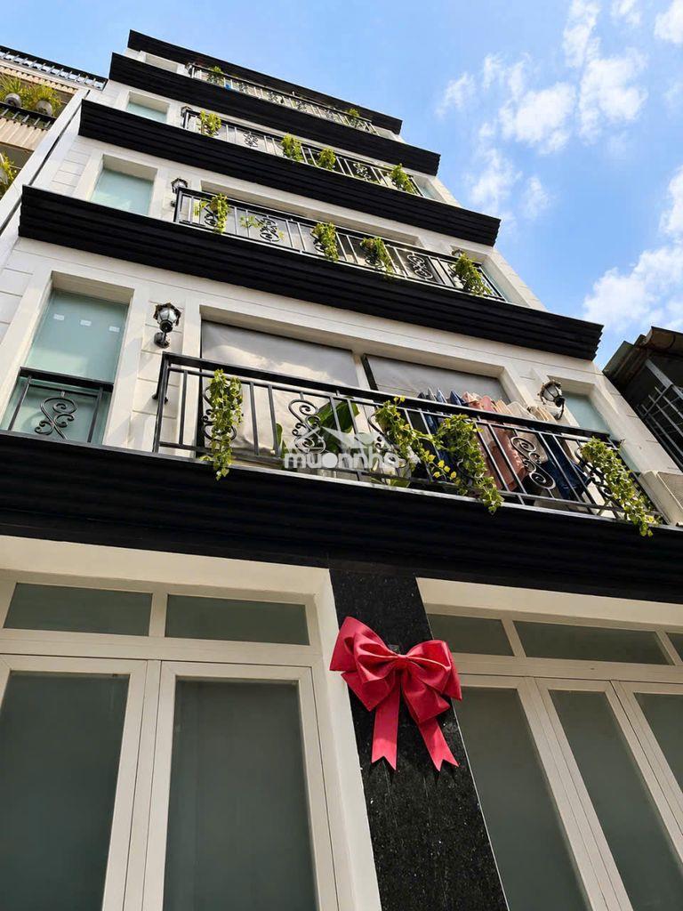 Bán nhà trần văn đang,p9,q3.dt: 5.5x8m( 5 tầng-9pn) tn :600tr/năm (6%) - 2