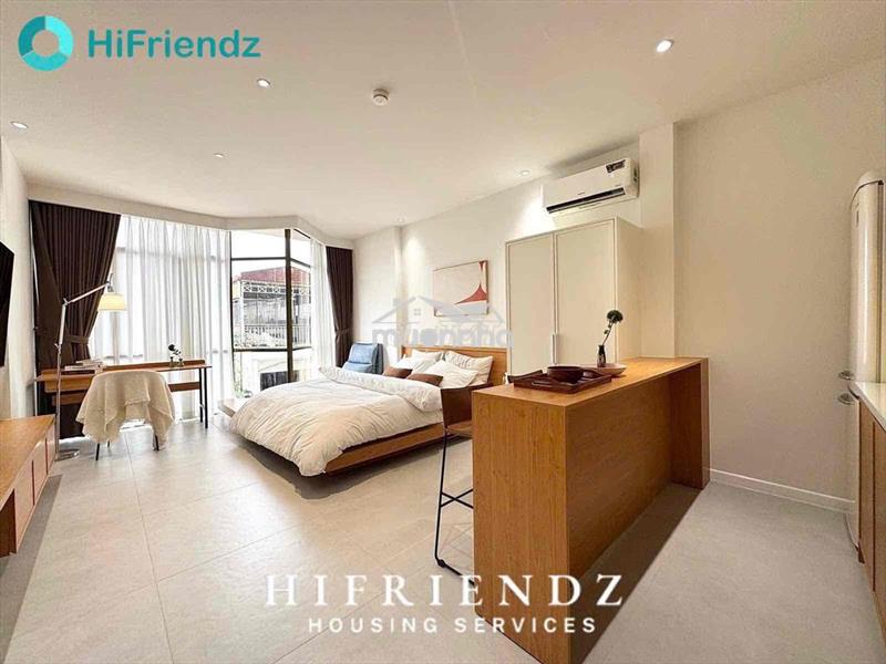 Studio sky view luxury full nội thất giữa trung tâm sg