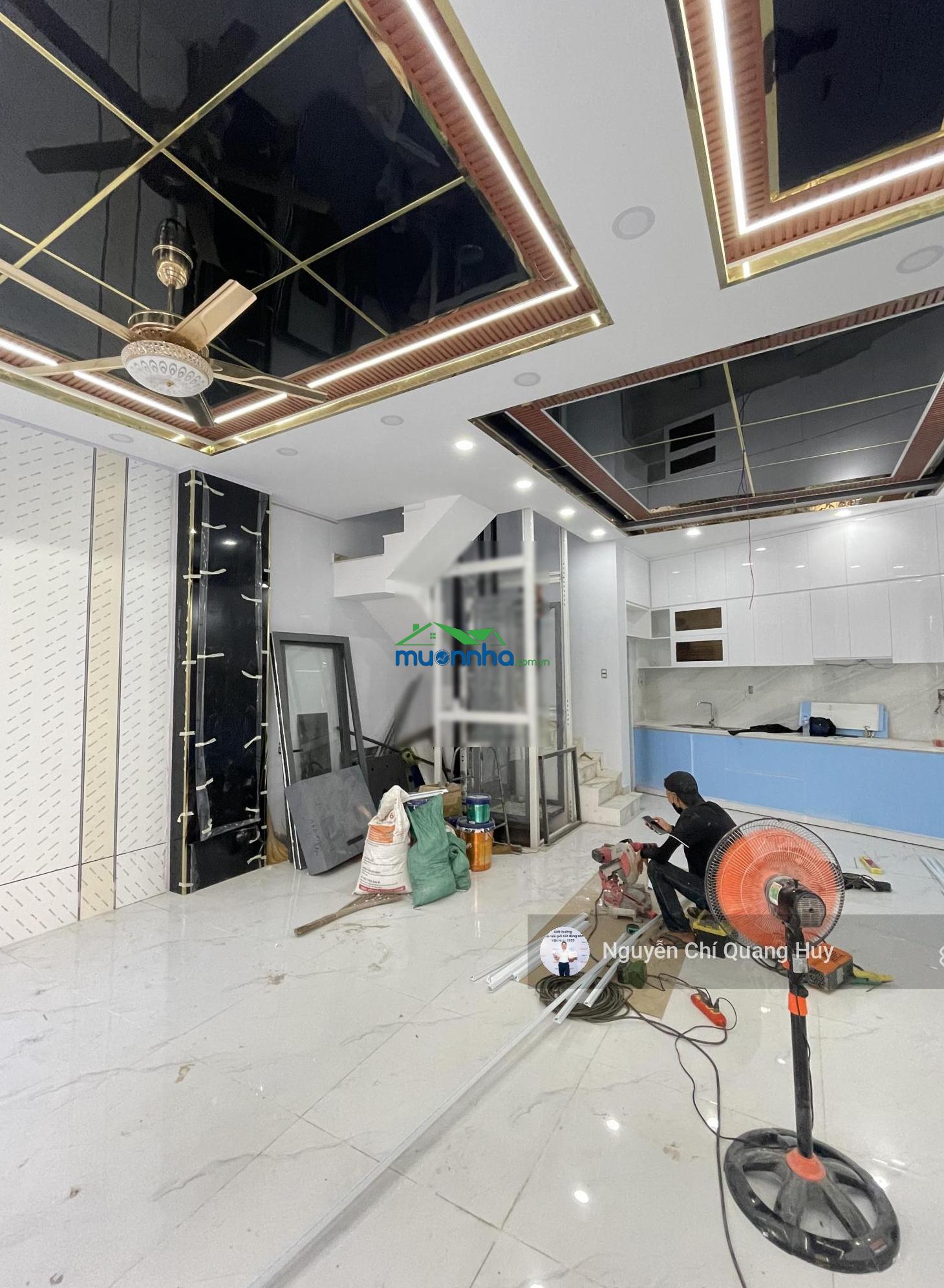 Nhà phố xây dựng mới có thang máy - đường rộng 8m nguyễn thị hương - 6m x 10m sổ hồng giá 8,2 tỷ - Ảnh 4
