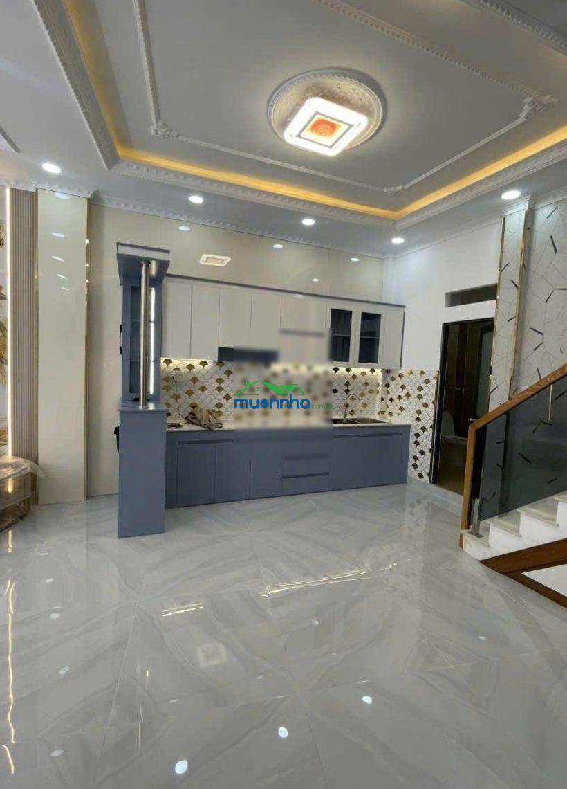 Nhà đẹp 2 tầng, hẻm ô tô thông, rộng 5m, dt 50m², p. phú lâm, bà hom - 3