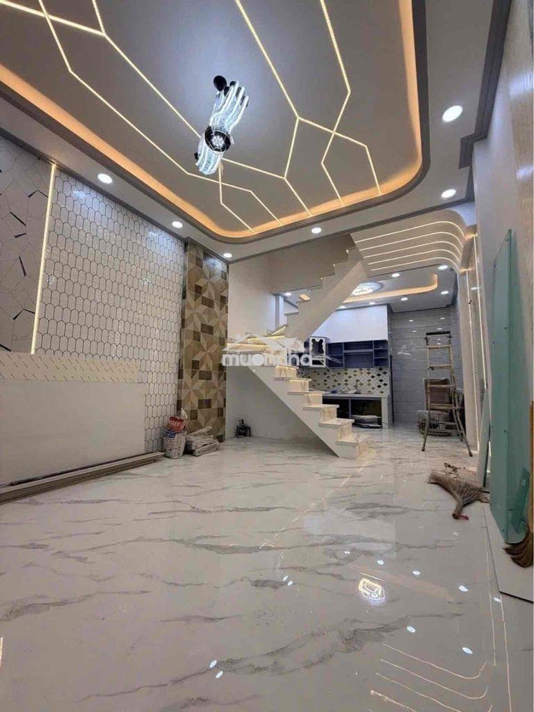 Bán nhà 3 tầng an dương vương, quận 6, hẻm xe hơi, 50m², 3pn, hơn 4t