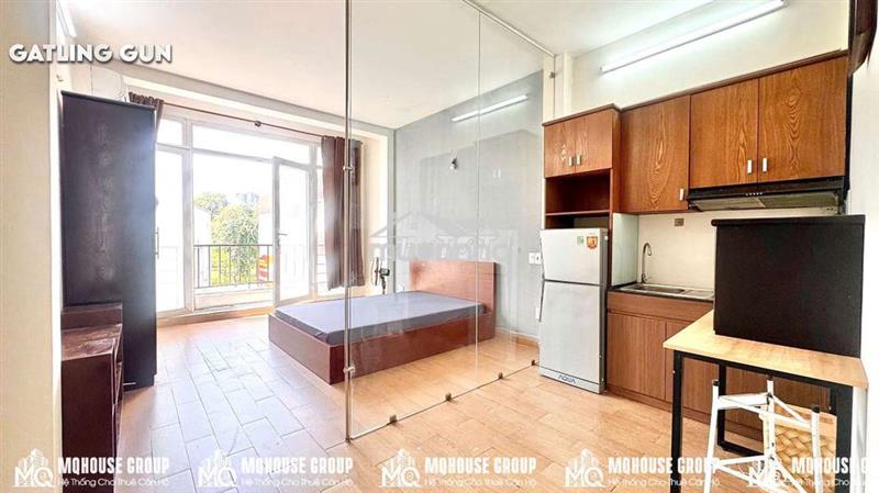 🏠🌿 Căn hộ 1pn_ bancol_ ngay cv lê văn tám q1_ tách bếp_ full nt🔥