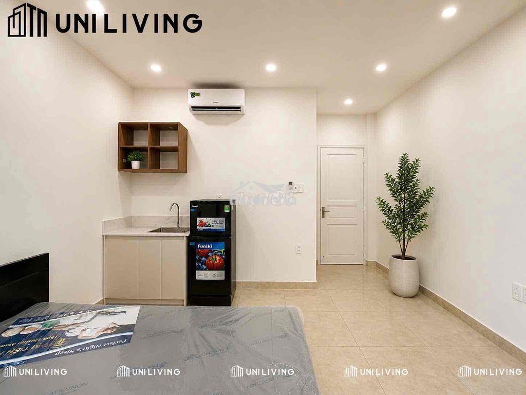 Căn hộ mini full nội thất bốc seal 100% gần pearl  plaza cầu sài gòn - 3