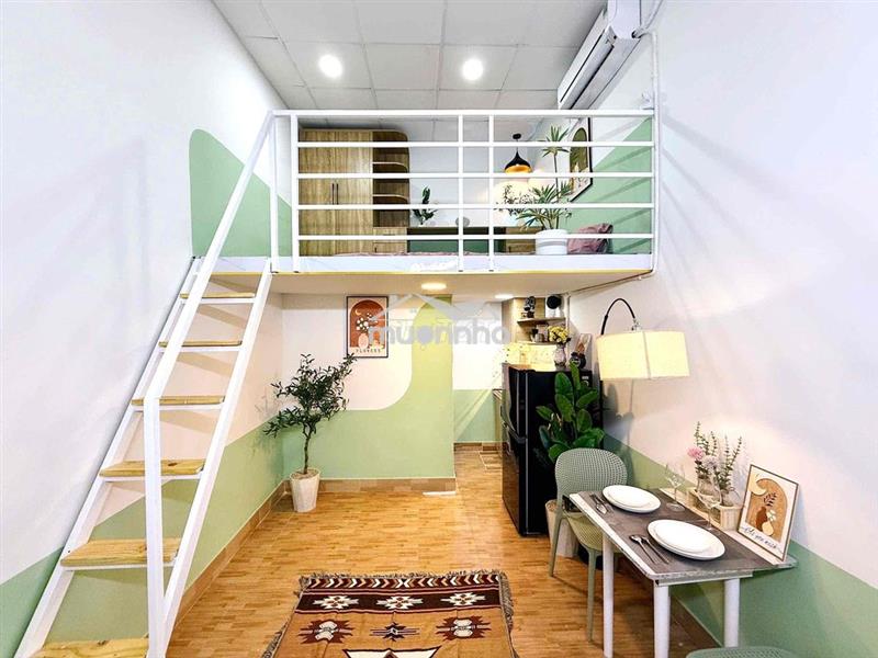 Phòng full nội thất ngay tỉnh lộ 10 - có gác - giá rẻ - rộng rãi -