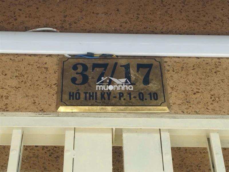 Nhà 37/17 hồ thị kỷ