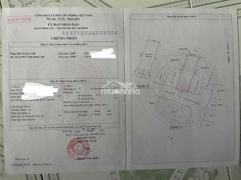 Bán đất hẻm xe hơi nhà 3/