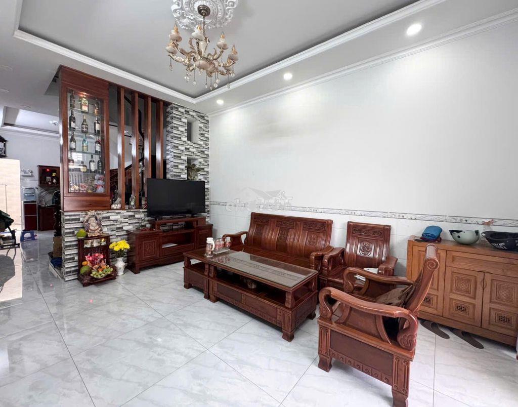 Bán nhà 1 trệt 3l 4pn đường oto kdc ven sông hiệp bình chánh td 9tyx  - 4