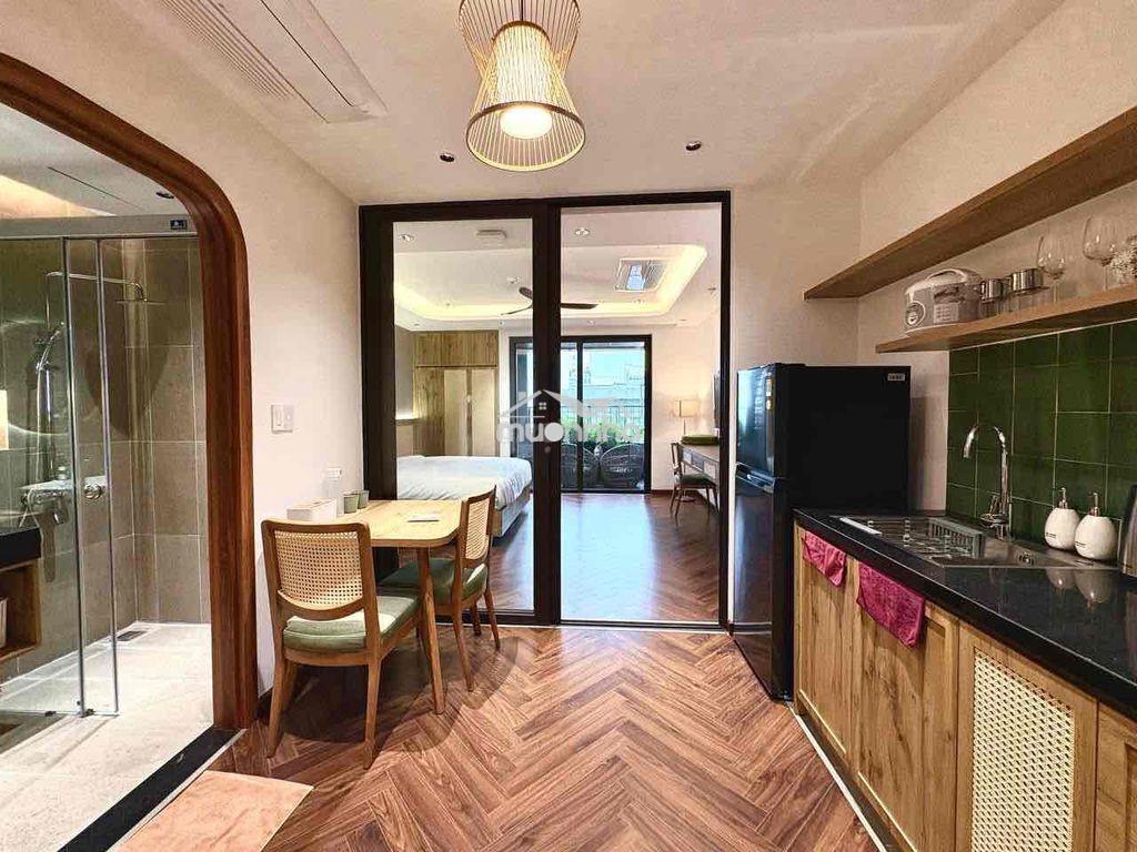 🔥Căn hộ cho thuê 1pn 40m2 gần công viên có ban công máy giặt riêng - 2