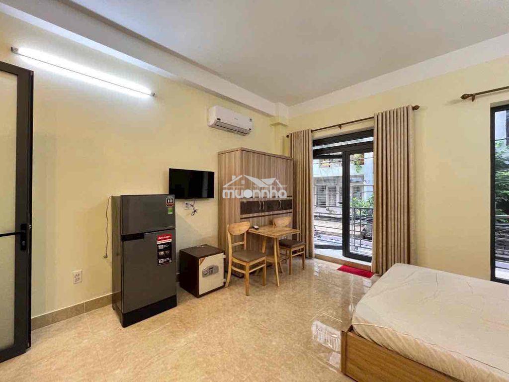 Cho thuê studio quận 10 - thang máy nhà xe - hẻm yên tĩnh - rộng 35m2 - 2