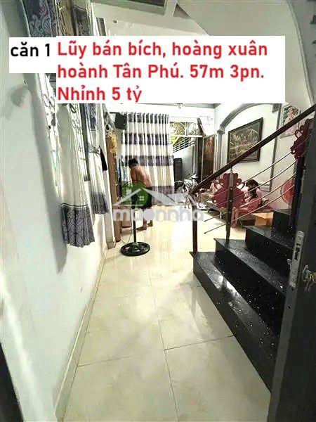 Tổng các căn 5-6 tỷ hẻm xe hơi tân phú -