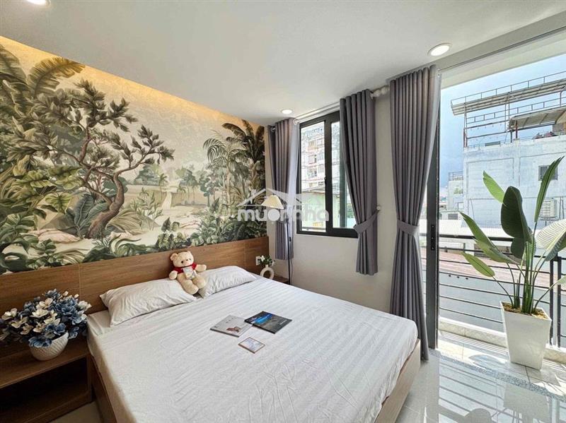 Cho thuê căn hộ 1pn full nội thất nguyễn trãi quận 1 cóz banconl