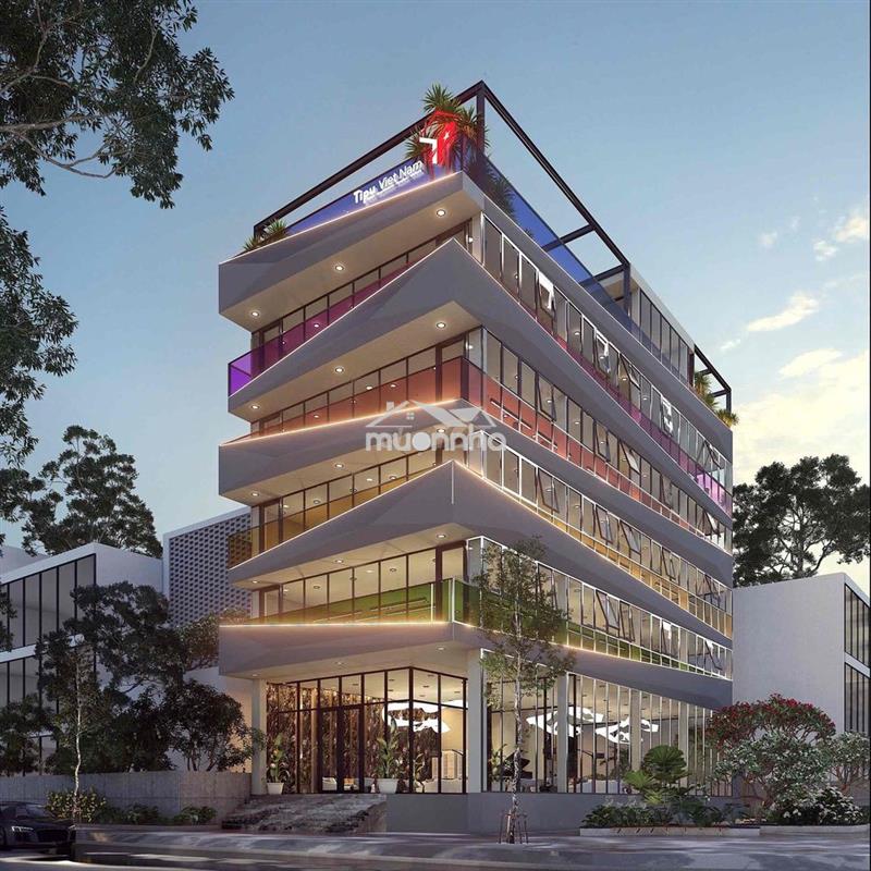 Cho thuê tòa nhà 1200m2 mặt tiền thủ thiêm – quận 2