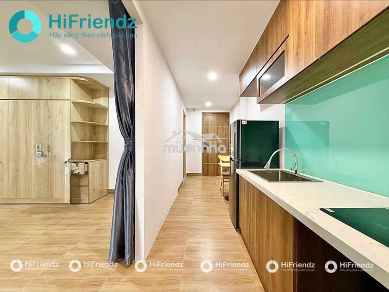 Một phòng ngủ tách bếp thiết kế siêu đẹp gần ngay công viên làng hoa
