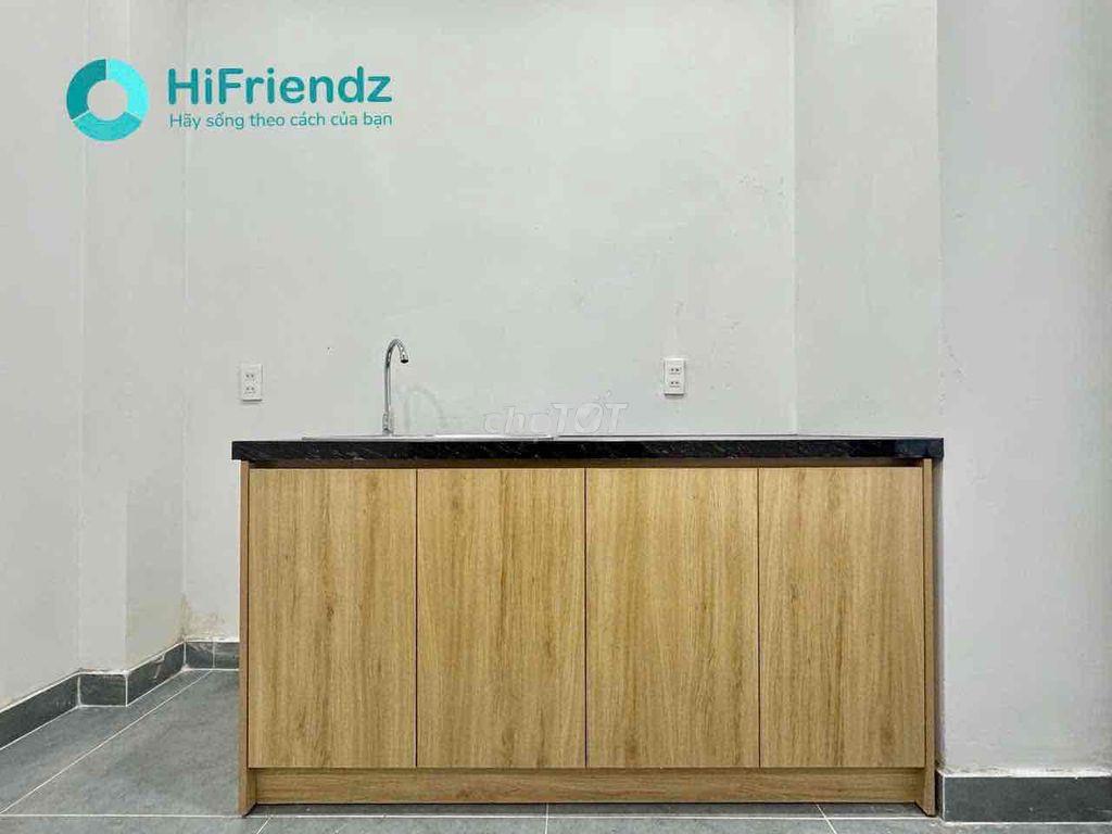 Trống sẵn 1 phòng mới tinh nhà mới xây sát q1 - 4