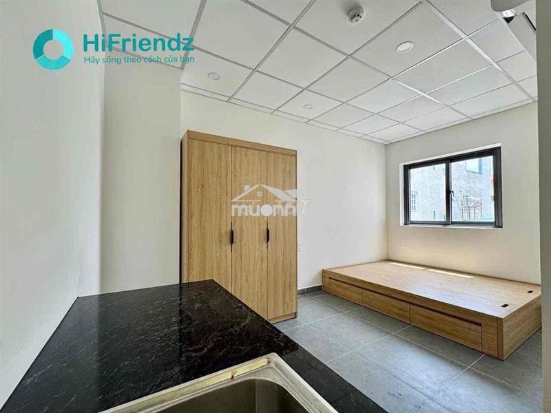 Căn hộ mini full nội thất cửa sổ trời mới cầu nguyên văn cừ