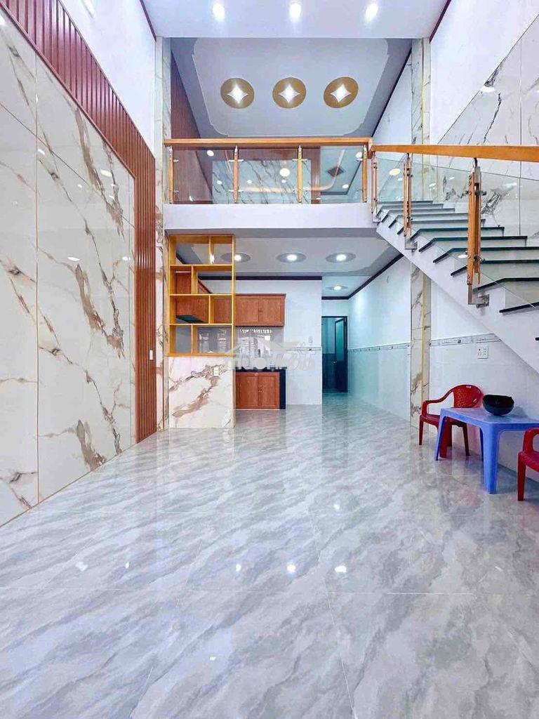 Bán nhà trệt lửng, gần chợ 434 sát visip 1, 90m2, 850 triệu, shr