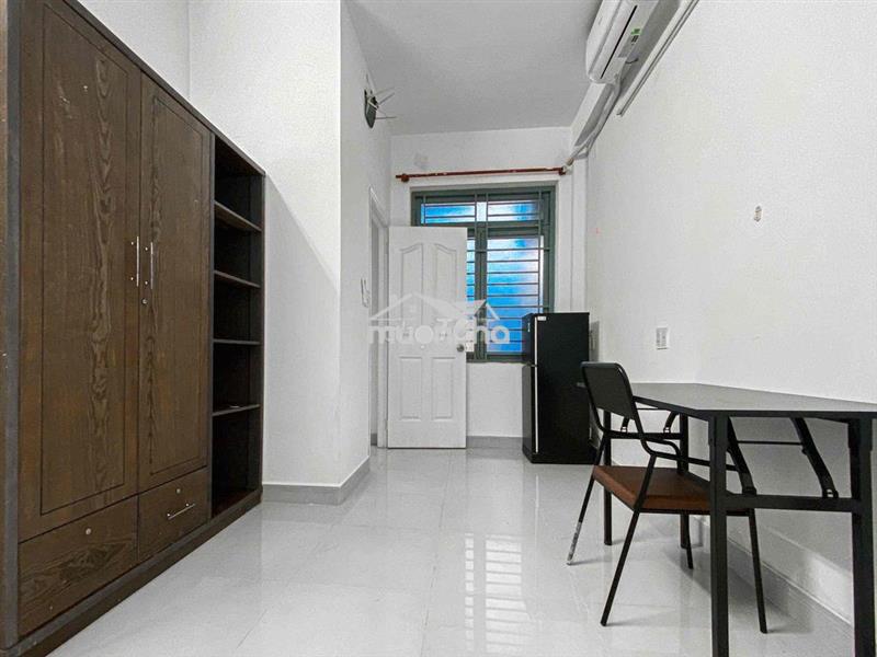 🔥Phòng studio tầng trệt_nội thất cơ bản_gần cv gia định