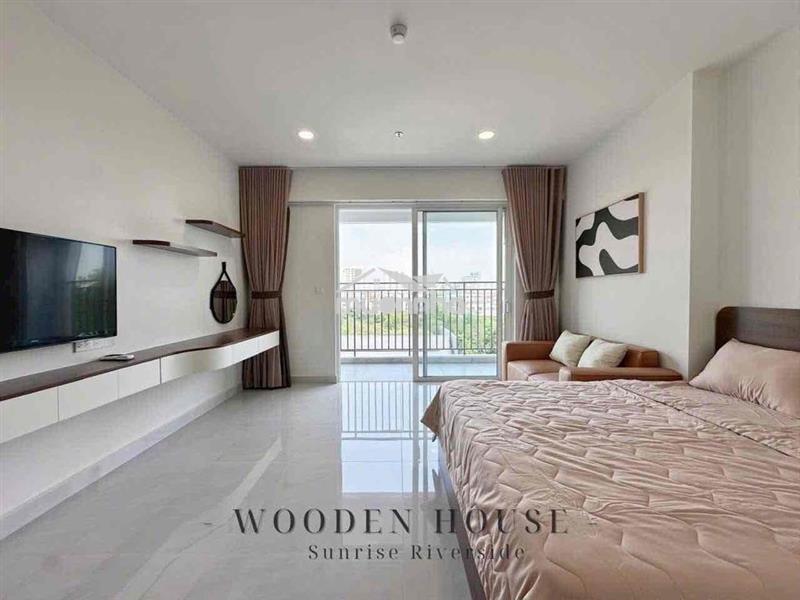 Cho thuê căn hộ studio ban công full nội thất quận 7