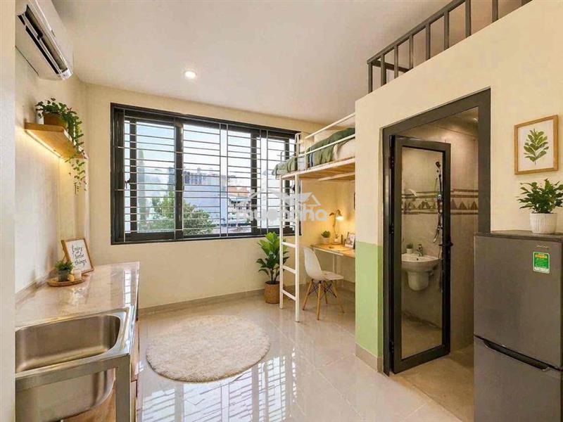 Gác mới cửa sổ đón gió ở bình thạnh
