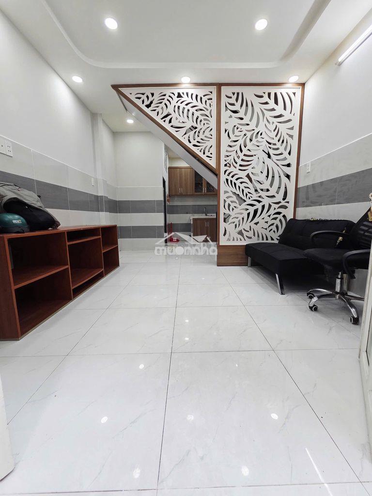 Nhà mới 4x7m 2lầu (3pn 2wc) hẻm 3m. 1/ văn cao. tân phú