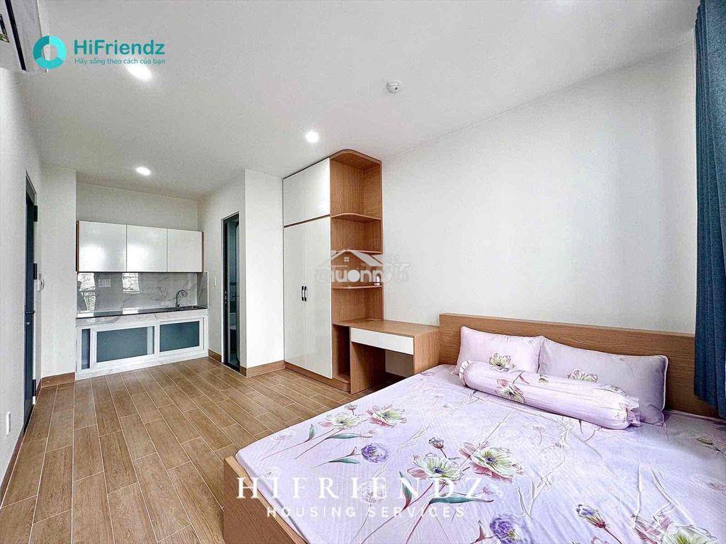 Phòng trọ full nội thất mới 100% toà nhà thang máy ban công gần ueh vh - 3