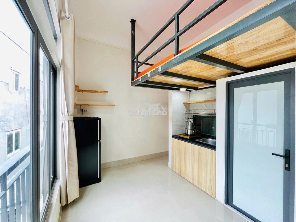 Gác lững 25m2 full tiện nghi khuông việt gần âu cơ - 3