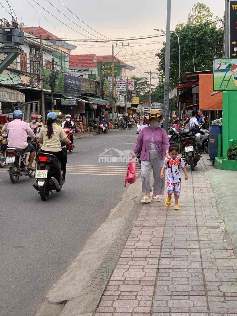 Bán nhà  và dãy trọ mặt tiền chợ kinh doanh- đường nhựa  giáp vsip1
