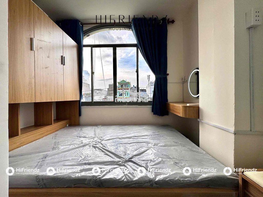 Phòng trọ mới xây cửa sổ lớn full nt mặt tiền hậu giang quận 6 - 2