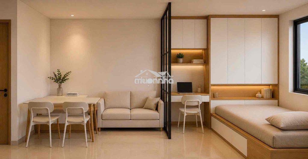 Cho thuê căn hộ 1pn gần thành phố mới, kcn đại đăng, sóng thần 3 - 4