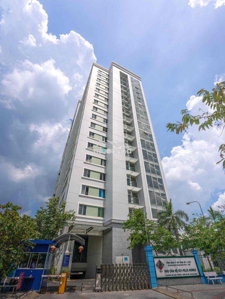 CĂN HỘ FELIXHOMES 60M2 SHR 2PN 2WC- MẶT TIỀN NGUYỄN OANH-NG V DUNG GV