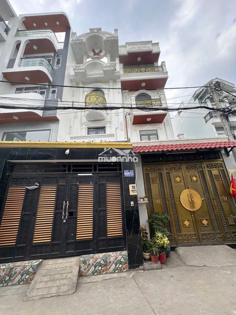 Bán nhà mới hẻm ô tô, an dương vương, 4 x 17m, 4.5 tấm, 7.8 tỷ.