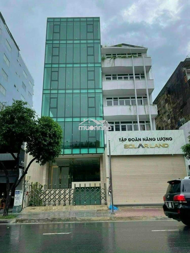 Cho thuê toà nhà trường sơn, p.2, q.tb, 7,5x20m, hầm trệt 5 lầu