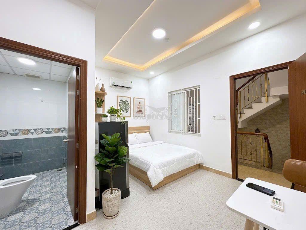 Studio full nt- bảo vệ, thang máy ngay cầu 3/2, bv 115, thành thái - 4