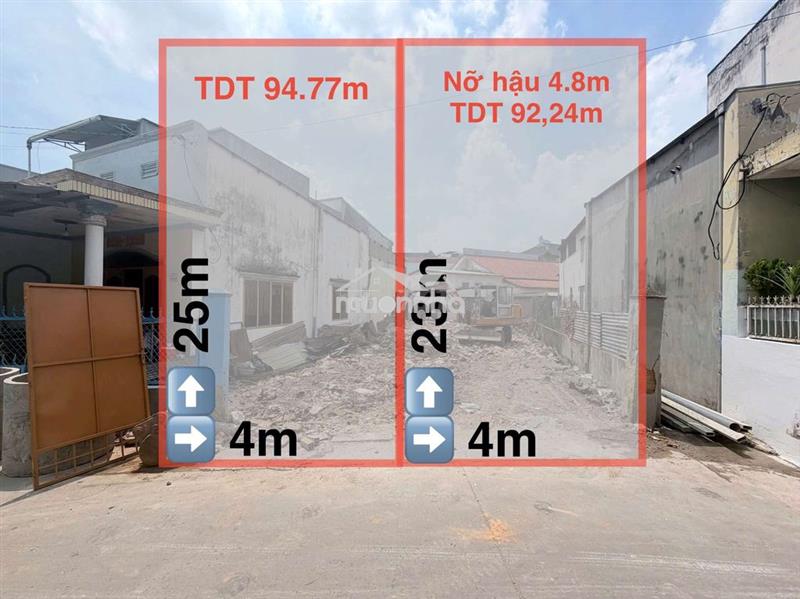 Bán đất gần chợ phúc hải hẻm xe hơi