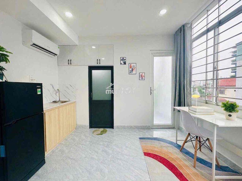 Studio ban công giá rẻ full nội thất ngay dương quảng hàm - 2