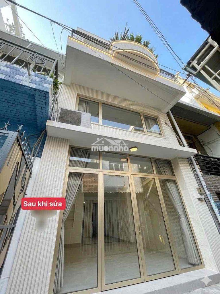 🌇38m2 nhà 3 tầng 4x9’5 nhà 5 pn 5wc cách 10m ra xe hơi