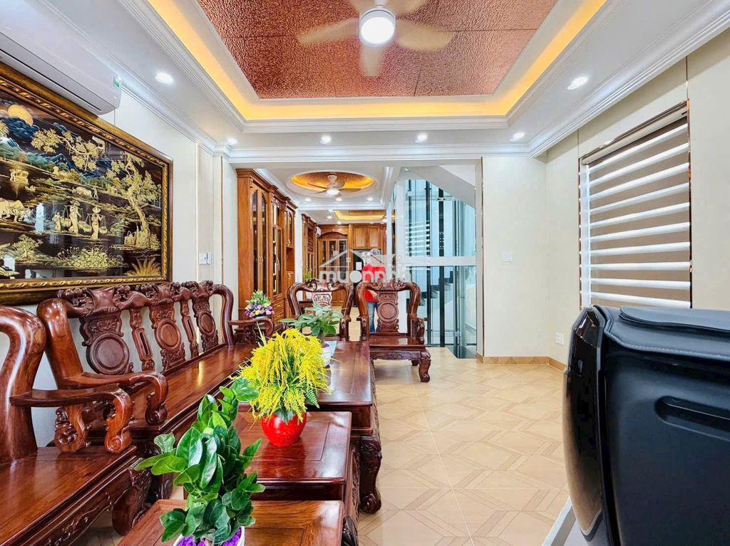 Cho thuê nhà 1 sẹc bình lợi, dt: 6x21m. trệt 2 lầu. 4pn, 4wc - 2