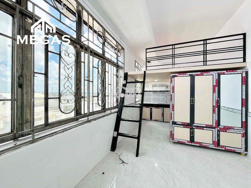 Rộng 28m2  mới 100% ngay vòng xoay phú lâm có thang máy - 2