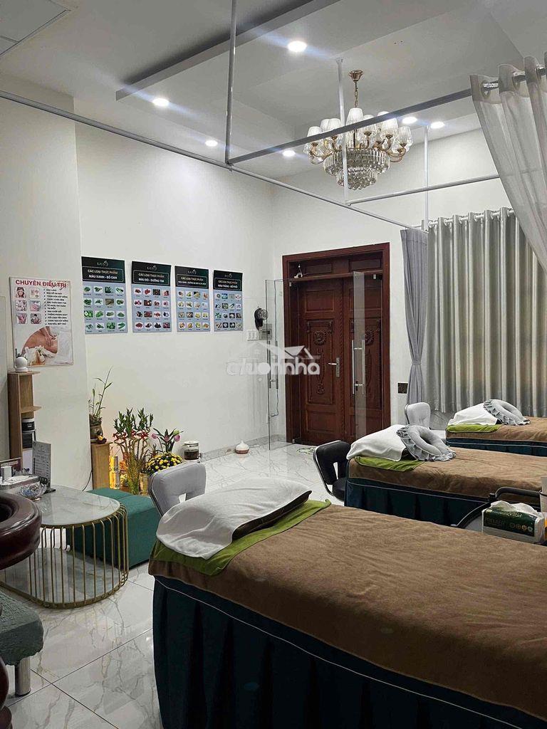 Cho thuê tầng trệt 100m2 có máy lạnh 15triệu lối đi riêng - 2
