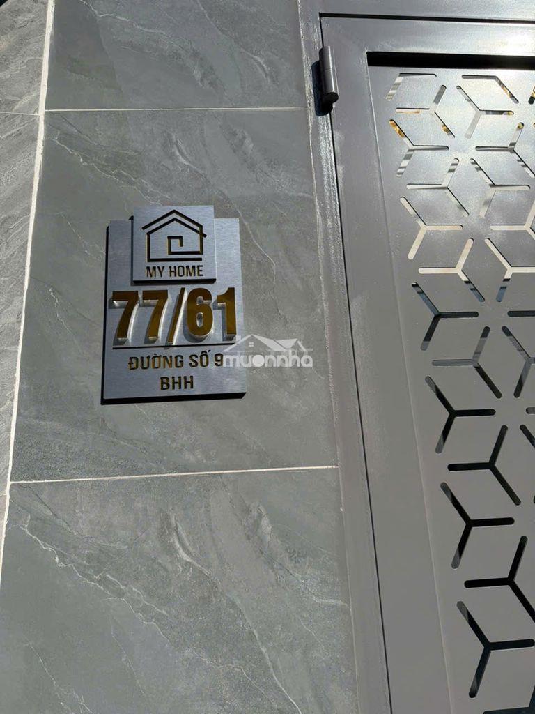 Bán nhà mới 100% – đường số 9, p. bình hưng hòa, tp.hcm - Ảnh 2
