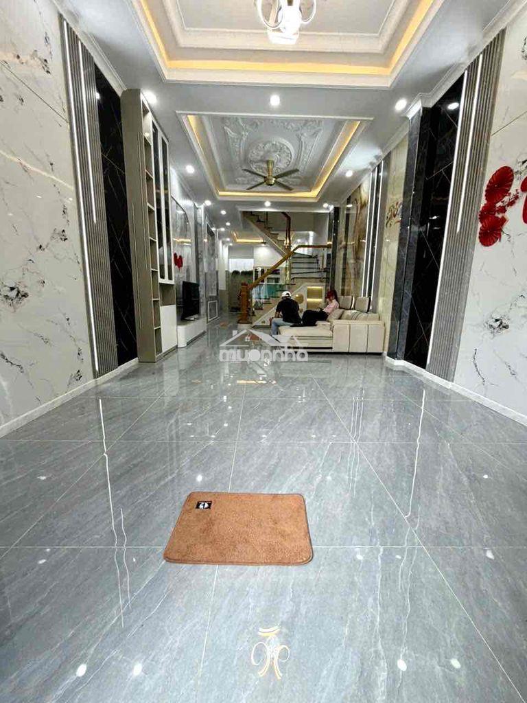 Nhà 2 lầu 1 trệt bình chuẩn,thuận an,có nội thất,đường 7m